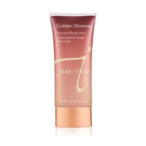 КРЕМ-ГЕЛЬ ДЛЯ ЛИЦА И ТЕЛА JANE IREDALE GOLDEN SHIMMER FACE AND BODY LOTION - 